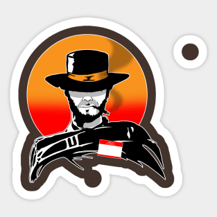 The man with no name Sticker